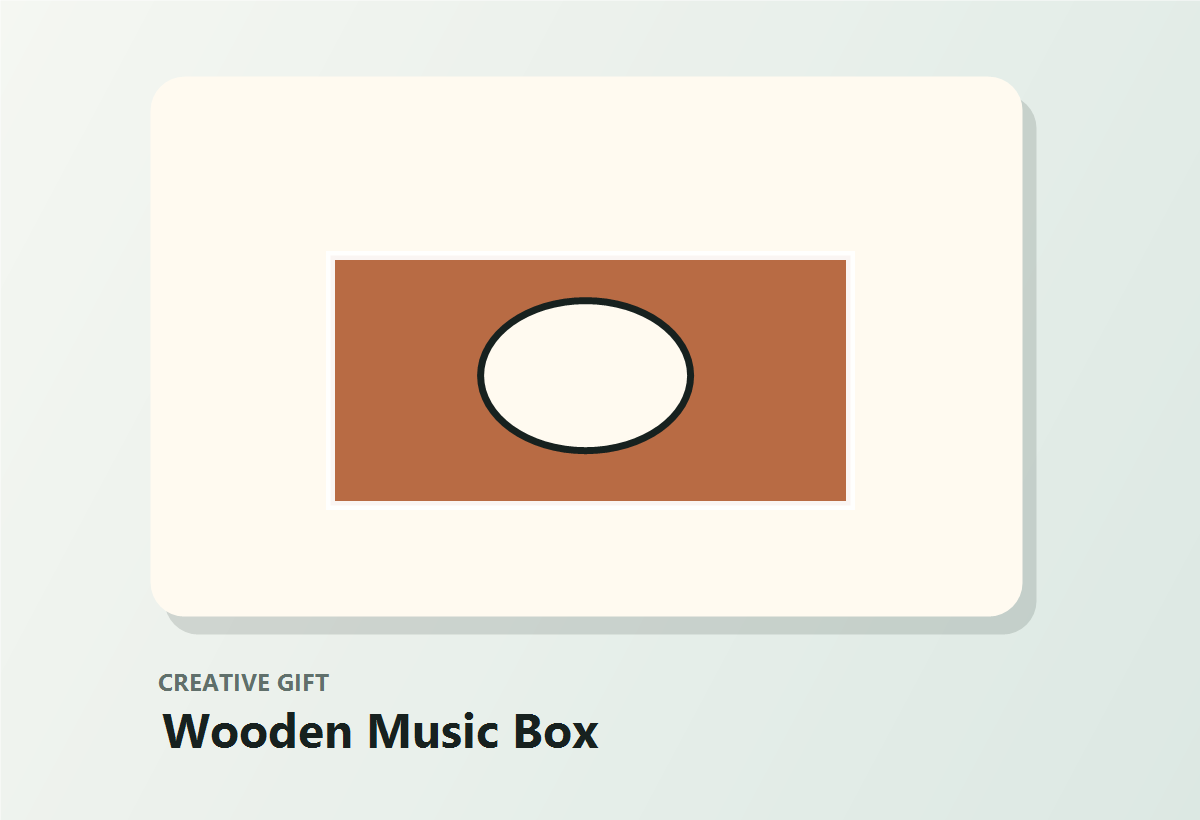 Wooden Music Box